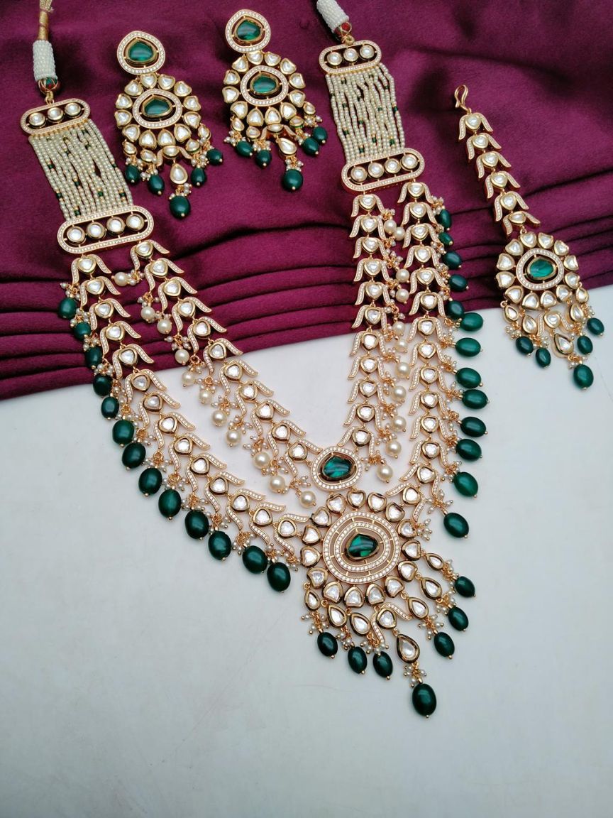 kundan-long_set-LSK28092GRGD