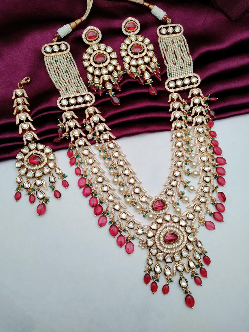 kundan-long_set-LSK28092RGRGD