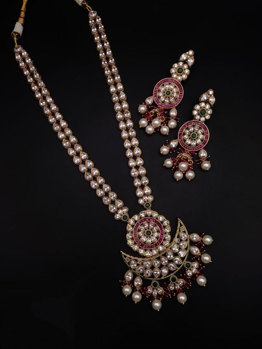 polki-long_set-LSP10244RGRGD