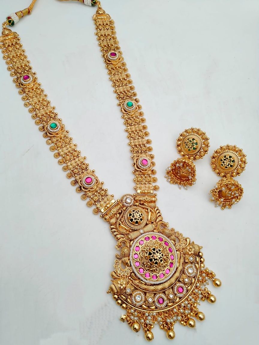 polki-long_set-LSP10489RGRGD