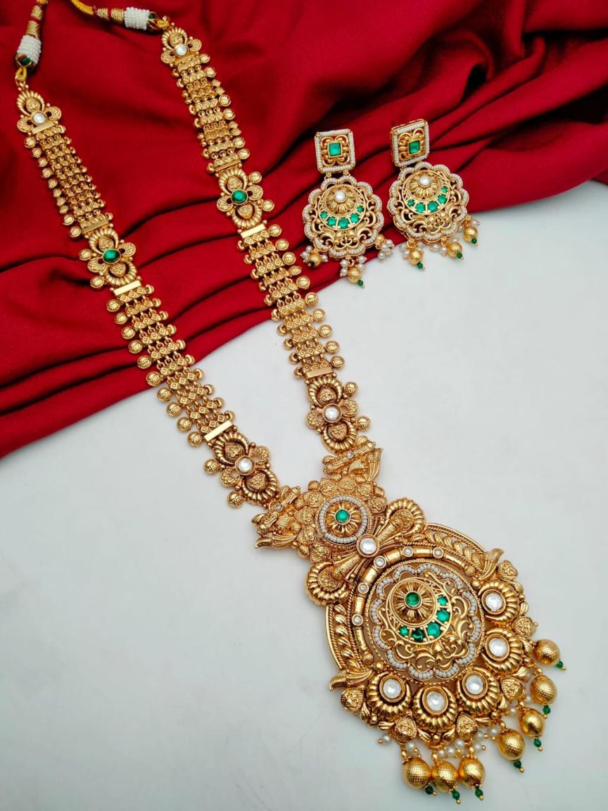 polki-long_set-LSP10501GRGD