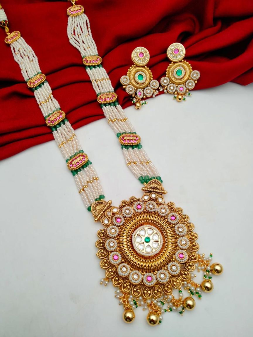 polki-long_set-LSP10503RGRGD