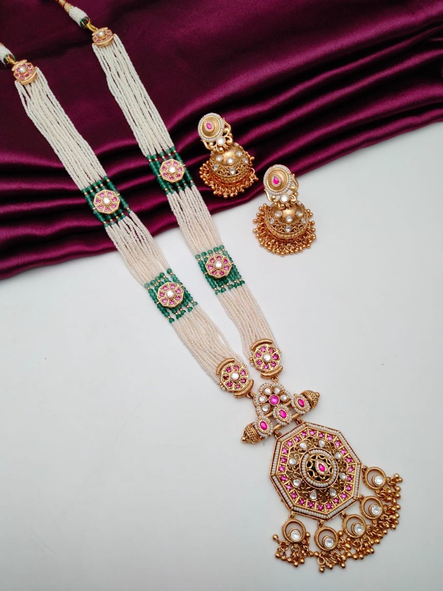 polki-long_set-LSP10530GRRRJ