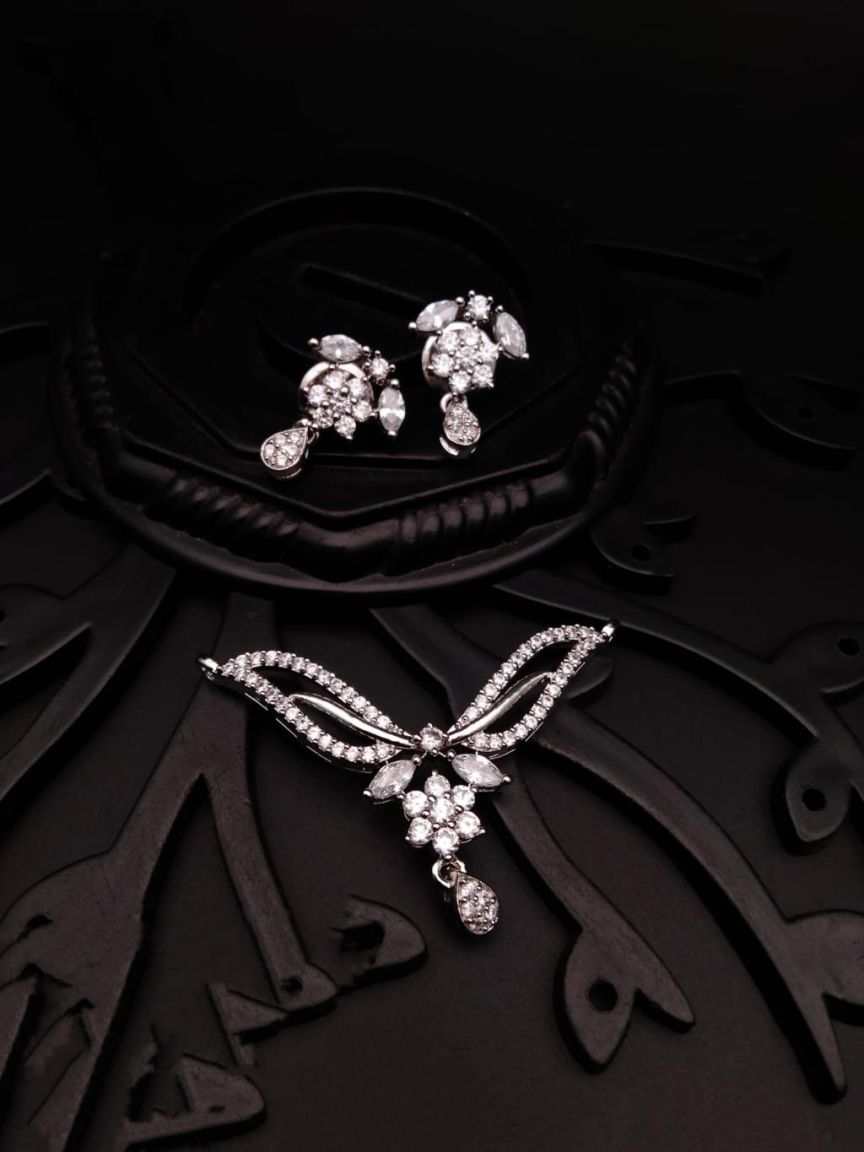 MANGALSUTRA PENDANT IN AD STYLE | DESIGN - 42097