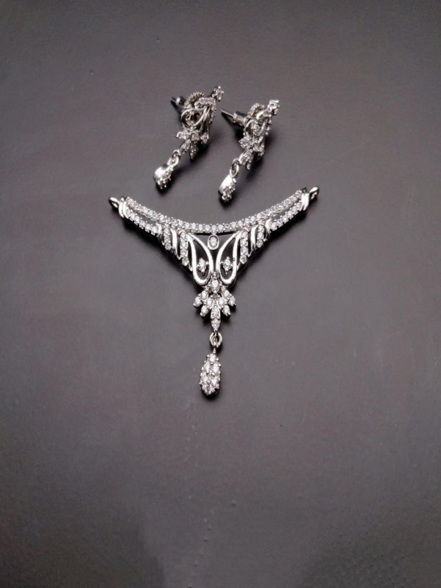 MANGALSUTRA PENDANT IN AD STYLE | DESIGN - 42127