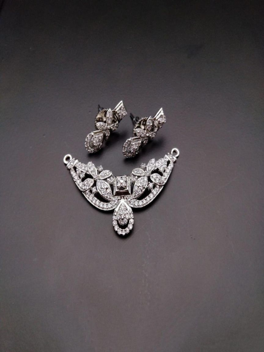 MANGALSUTRA PENDANT IN AD STYLE | DESIGN - 42142