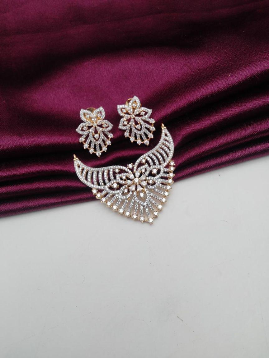 MANGALSUTRA PENDANT IN AD STYLE | DESIGN - 42148