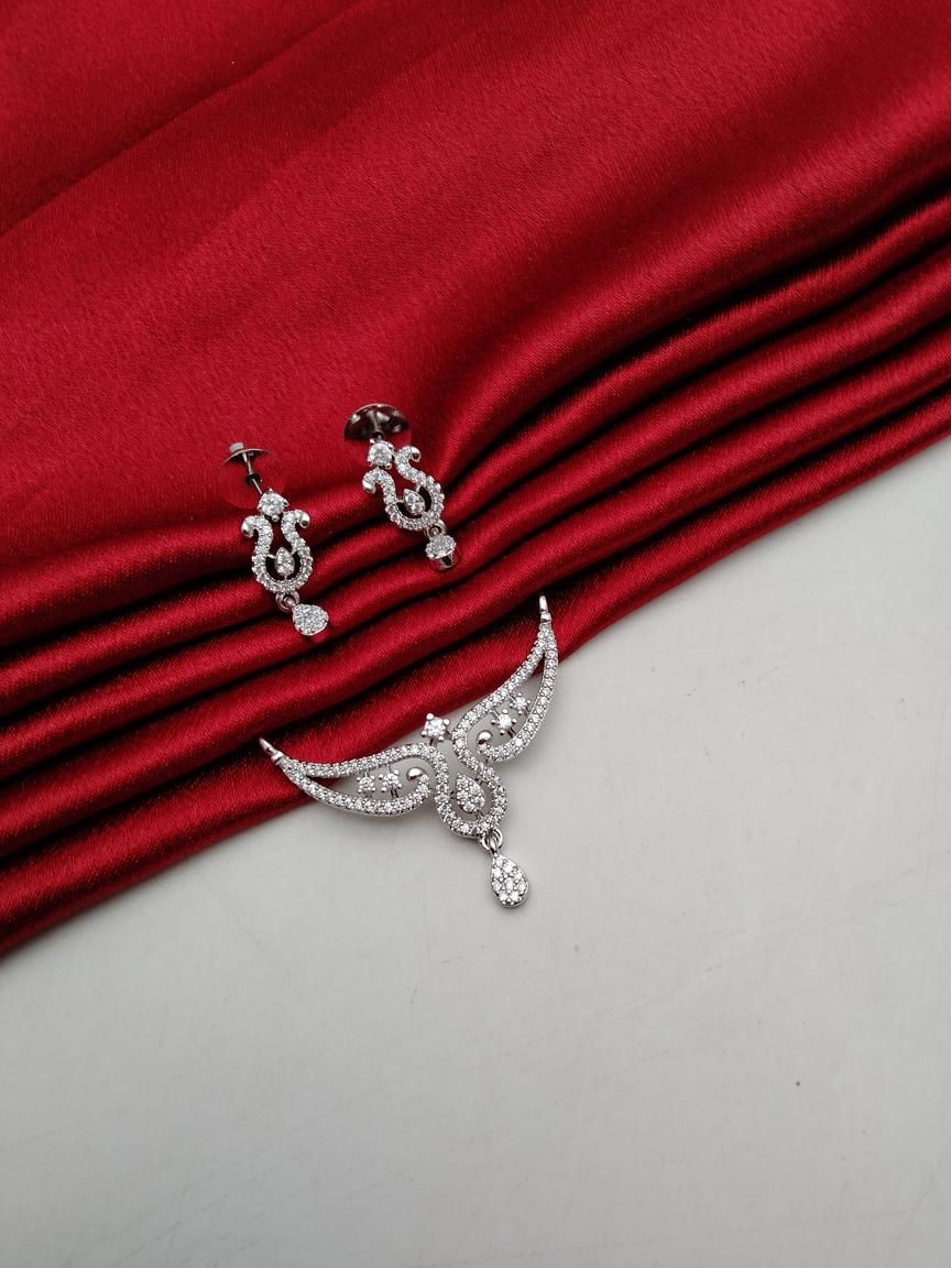 MANGALSUTRA PENDANT IN AD STYLE | DESIGN - 42157