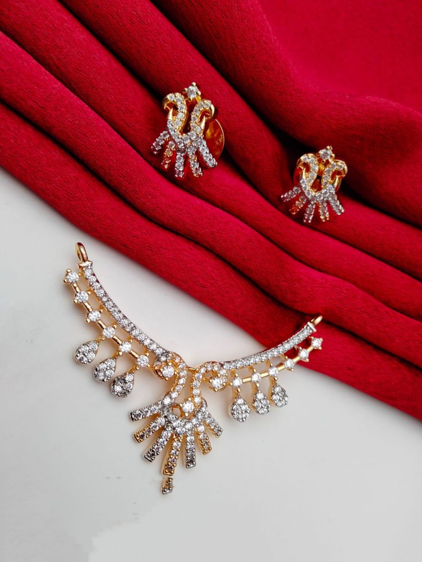 MANGALSUTRA IN AD STYLE | DESIGN - 76502
