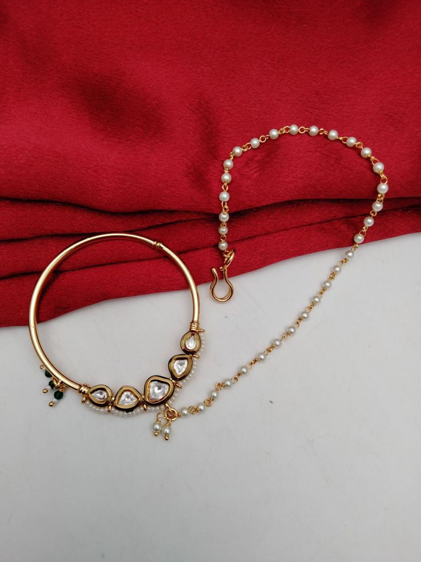 kundan-nose_ring(nath)-NRK23038GRGD