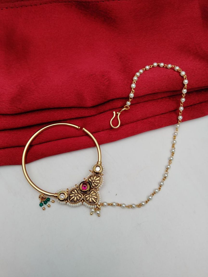 kundan-nose_ring(nath)-NRK23039RGRGD