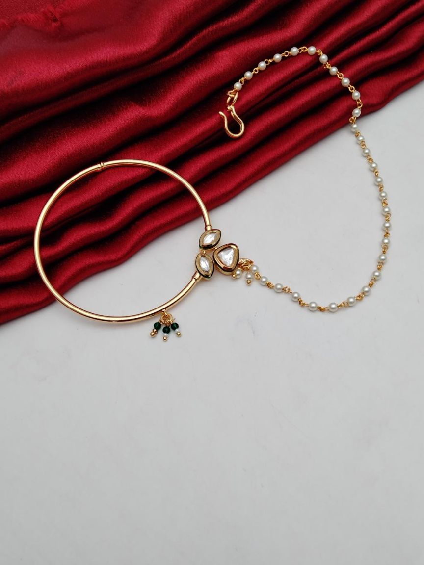 kundan-nose_ring(nath)-NRK23043GRGD