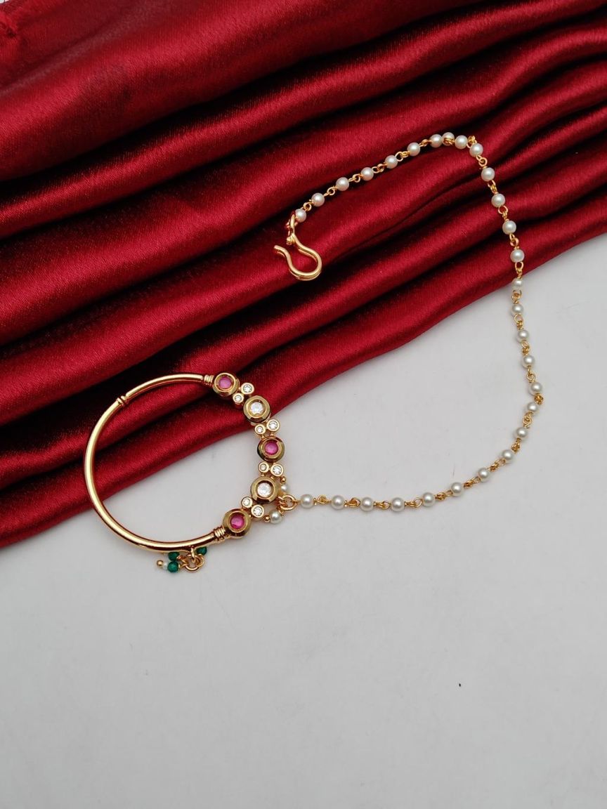 kundan-nose_ring(nath)-NRK23047RGRGD