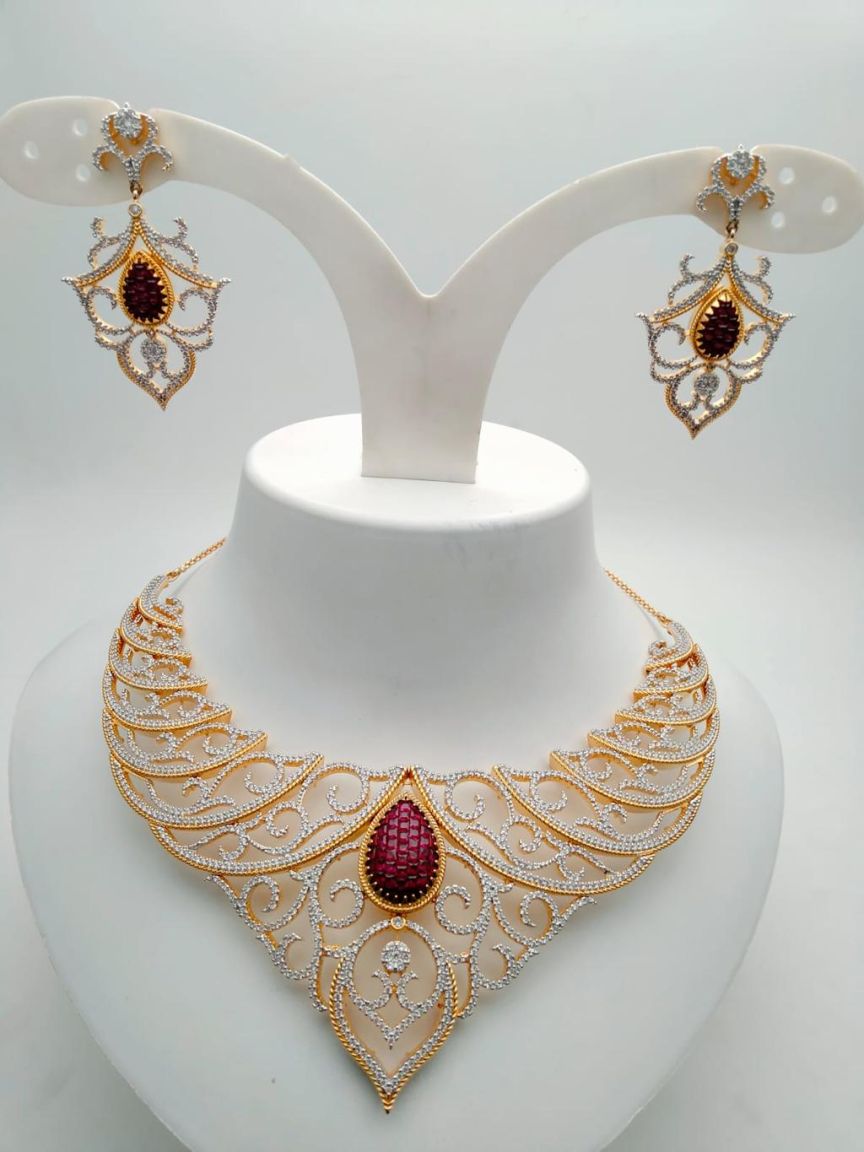 NECKLASE SET IN AD STYLE | DESIGN - 00861