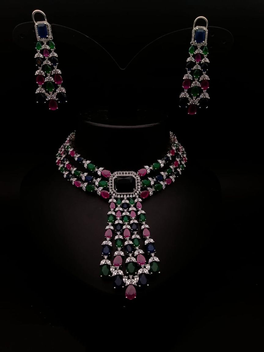NECKLASE SET IN AD STYLE | DESIGN - 00873