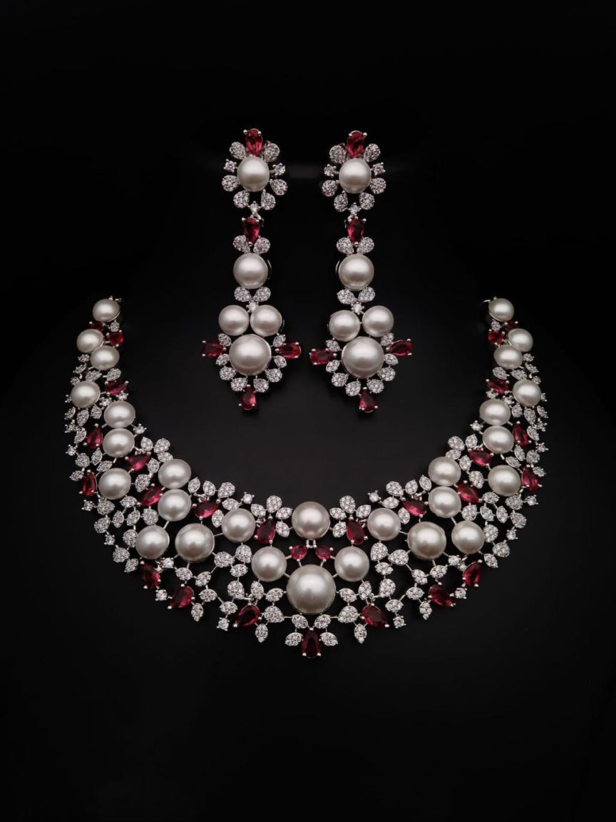 NECKLASE SET IN AD STYLE | DESIGN - 00874