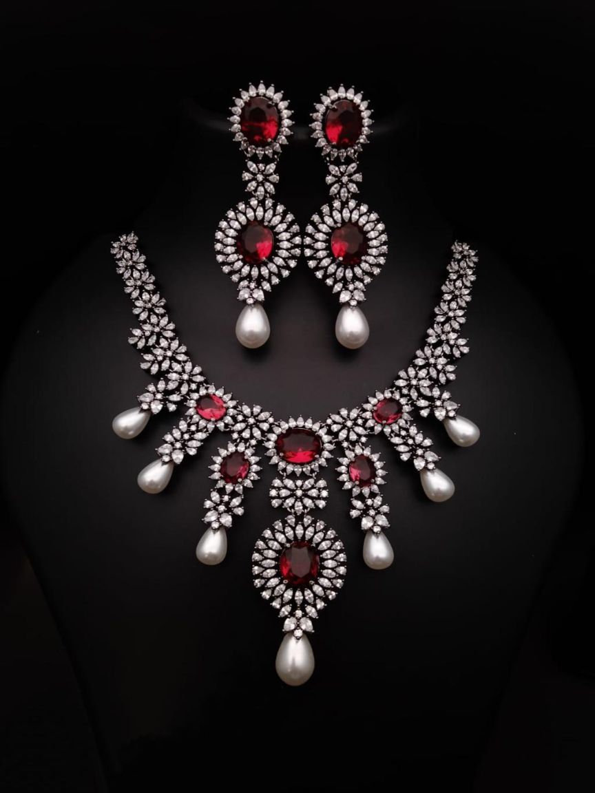 NECKLASE SET IN AD STYLE | DESIGN - 00896