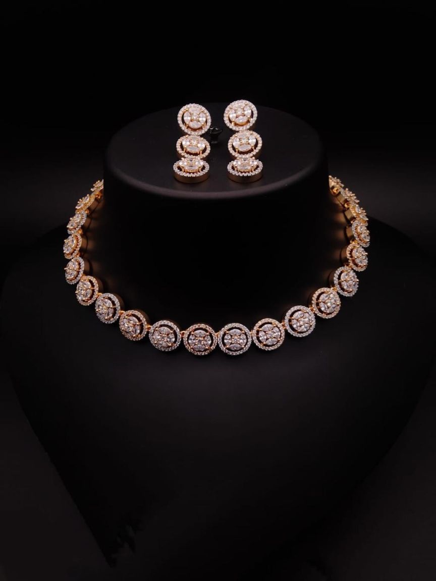NECKLASE SET IN AD STYLE | DESIGN - 01096