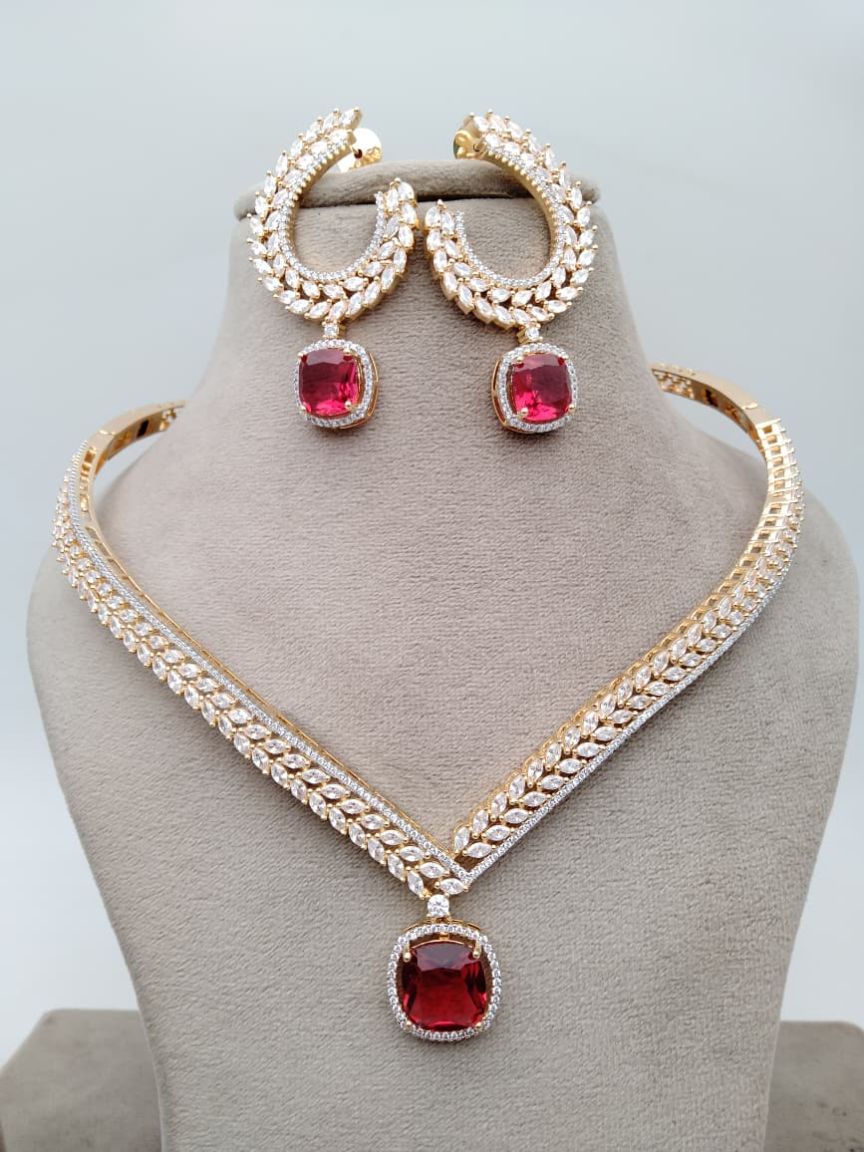 NECKLASE SET IN AD STYLE | DESIGN - 01179