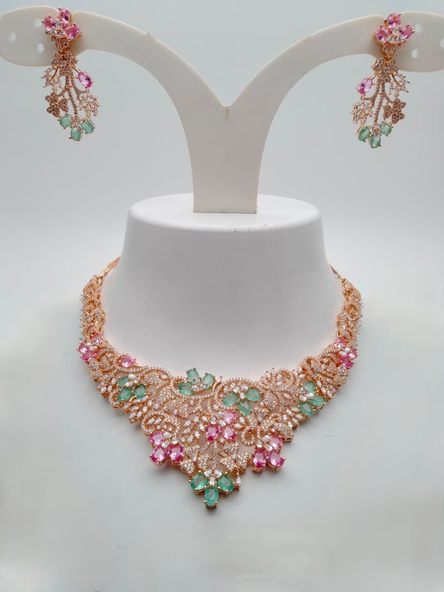 NECKLASE SET IN AD STYLE | DESIGN - 01183