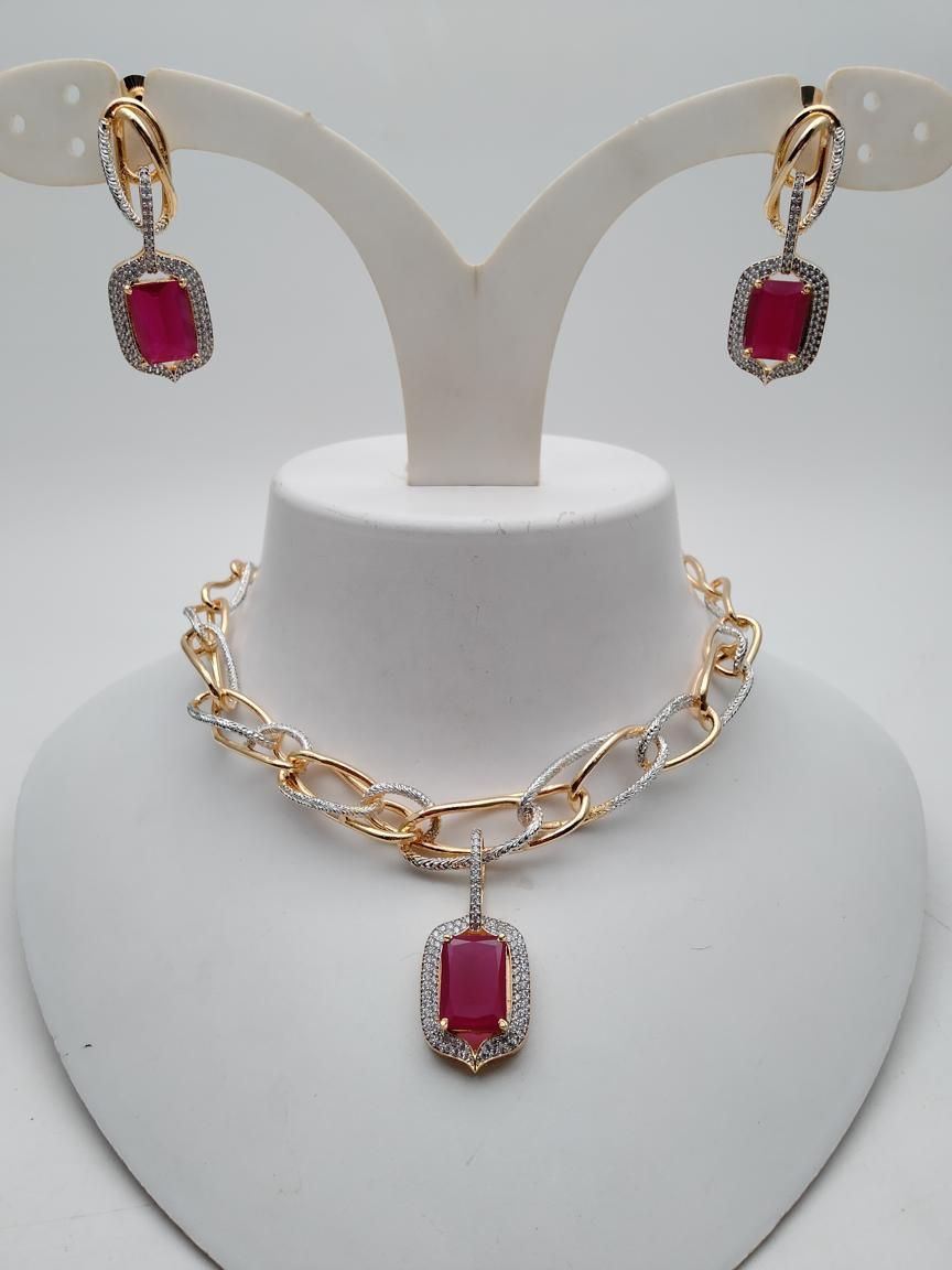NECKLASE SET IN AD STYLE | DESIGN - 01196
