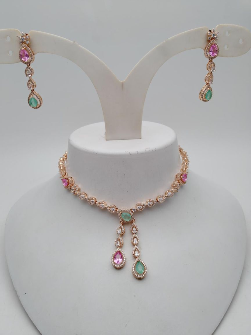 NECKLASE SET IN AD STYLE | DESIGN - 01206