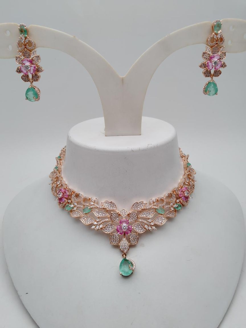 NECKLASE SET IN AD STYLE | DESIGN - 01207