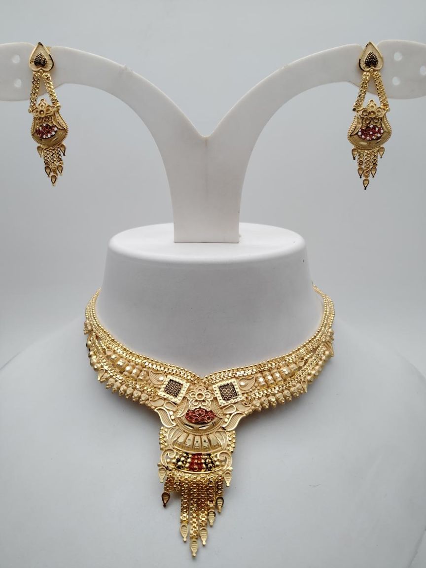 NECKLASE SET IN FORMING STYLE | DESIGN - 96047