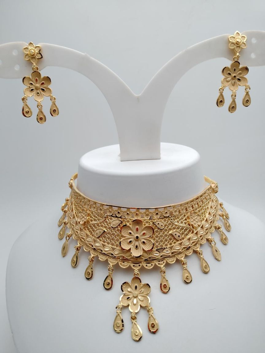 NECKLASE SET IN FORMING STYLE | DESIGN - 96103