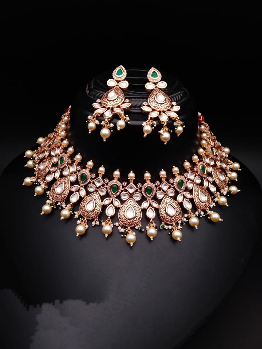 kundan-necklace_set-NSK15179GRGD