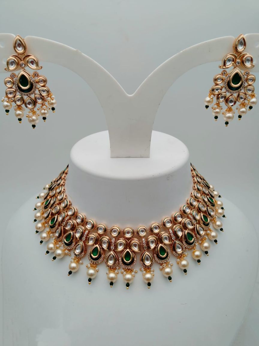 kundan-necklace_set-NSK15320GRGD