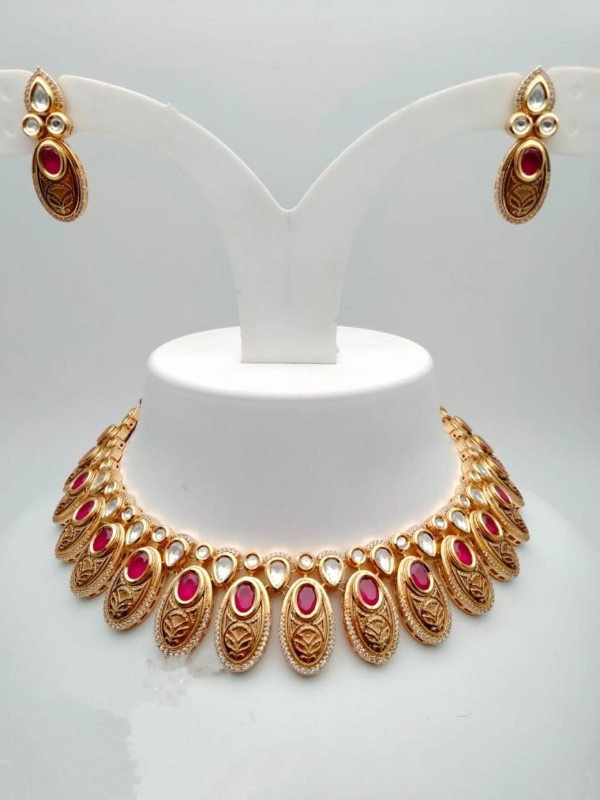 kundan-necklace_set-NSK15437RGD