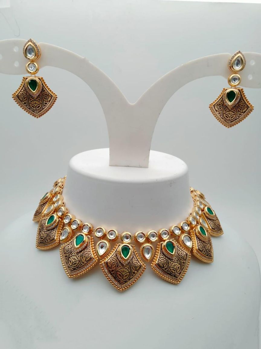 kundan-necklace_set-NSK15464GRGD