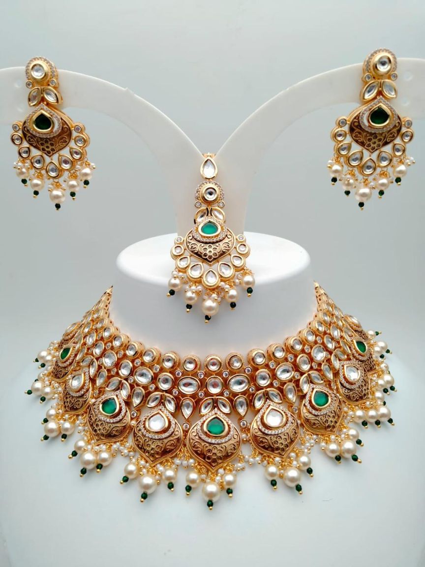 kundan-necklace_set-NSK15467GRGD