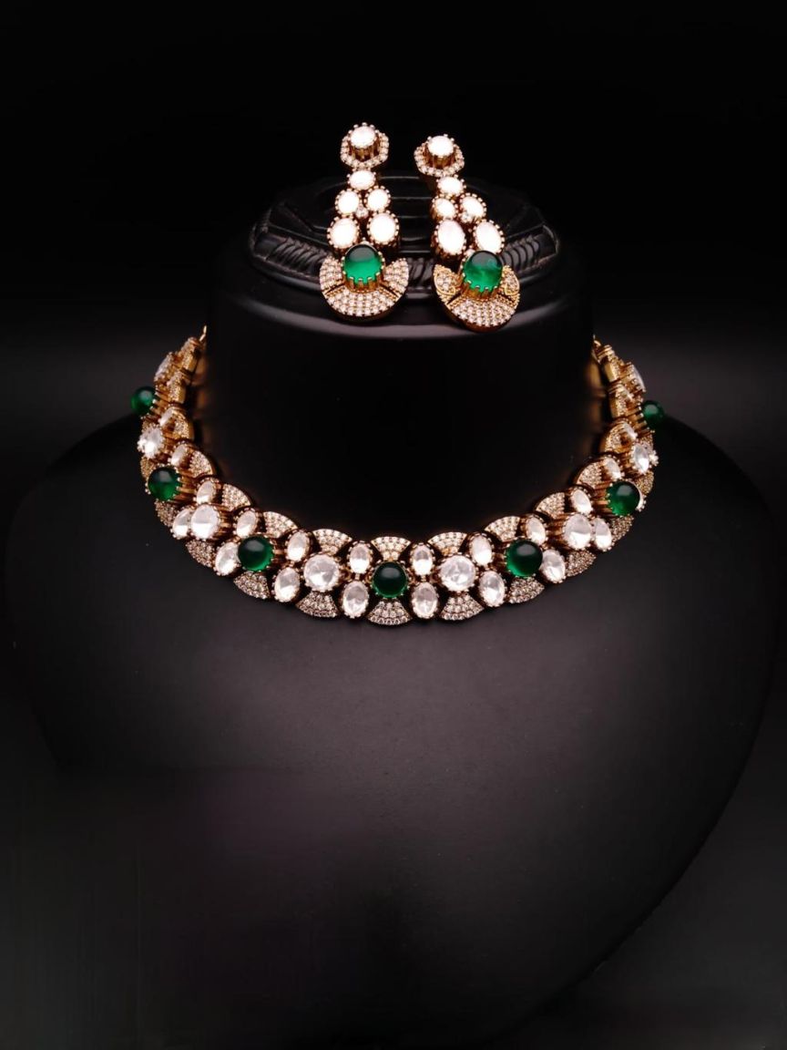 kundan-necklace_set-NSK15468GRMH