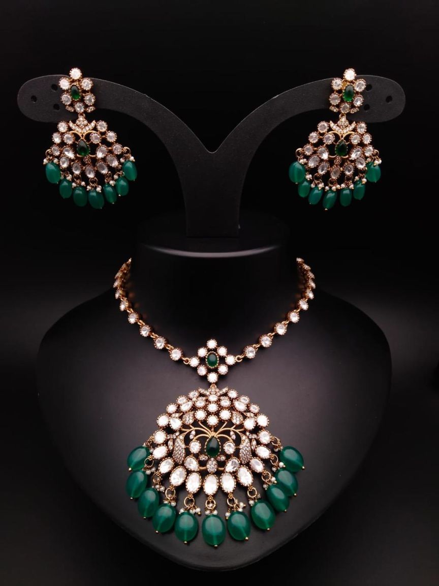 kundan-necklace_set-NSK15474GRMH