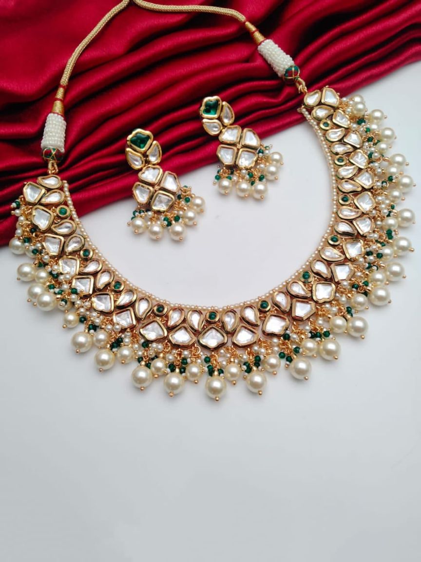 kundan-necklace_set-NSK15498GRGD
