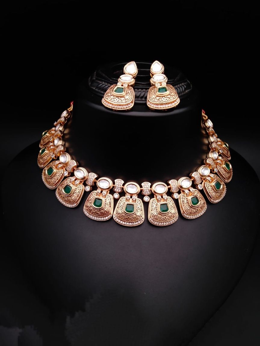 kundan-necklace_set-NSK15551GRGD