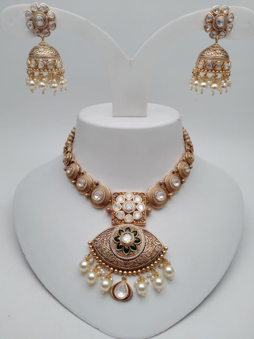kundan-necklace_set-NSK15561GRGD