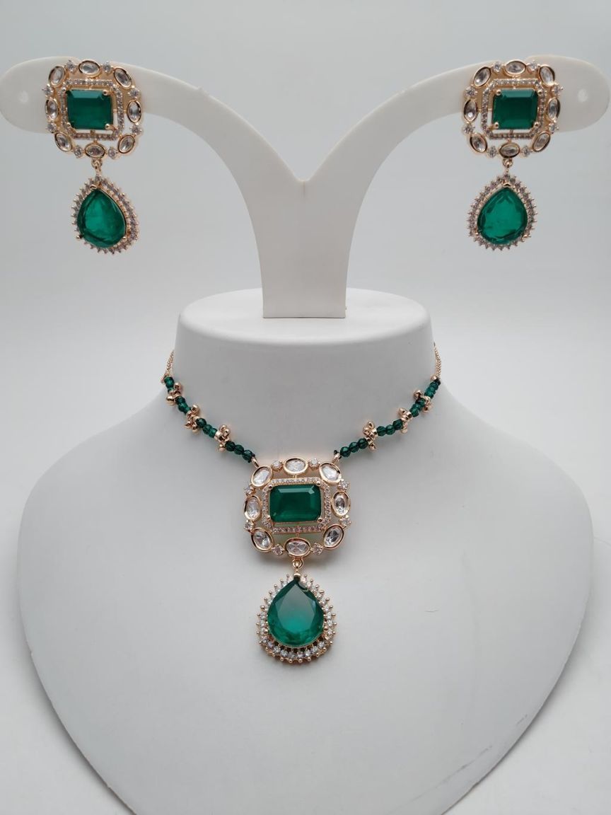 kundan-necklace_set-NSK15583GRGD