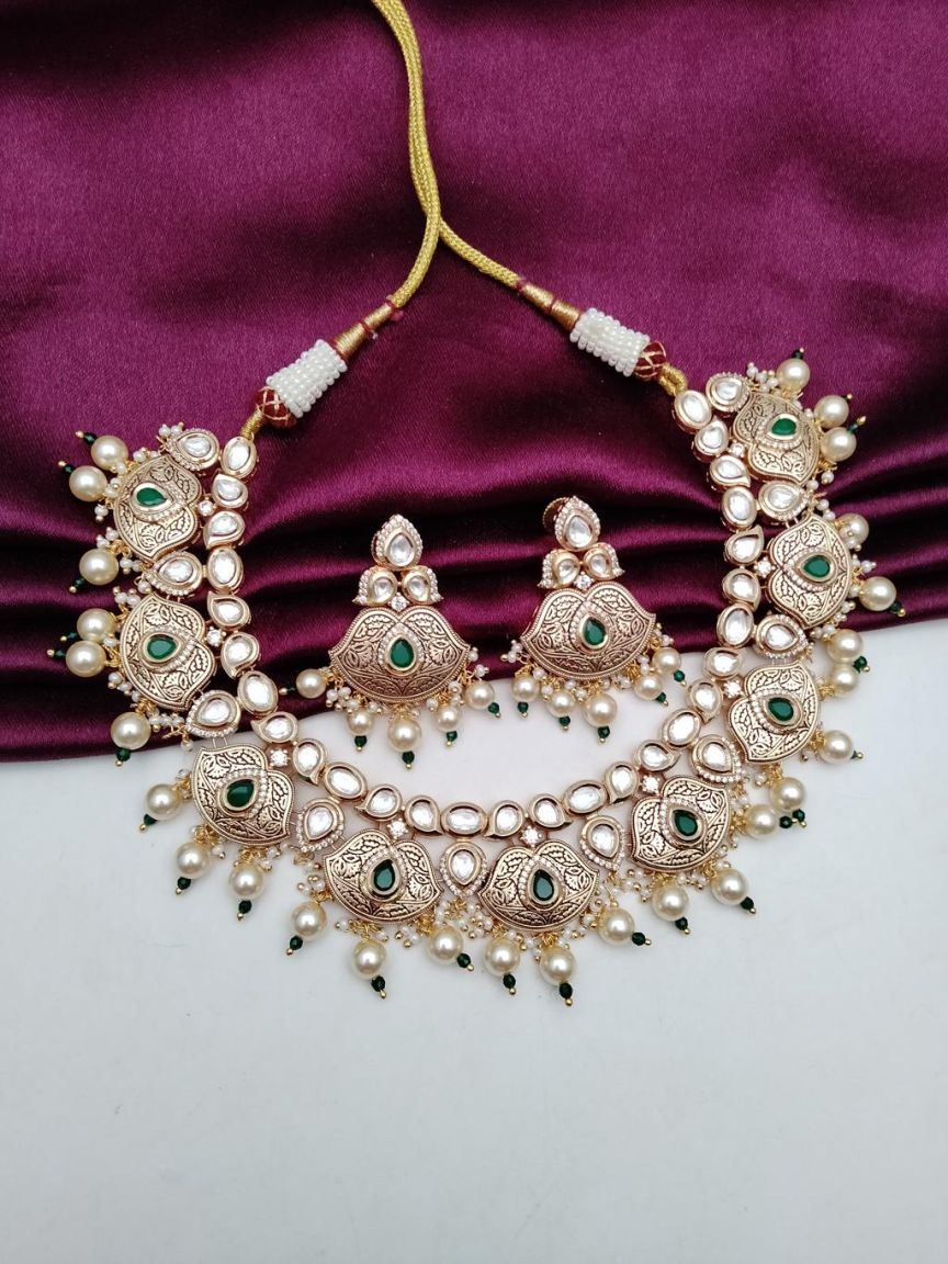 kundan-necklace_set-NSK15591GRGD
