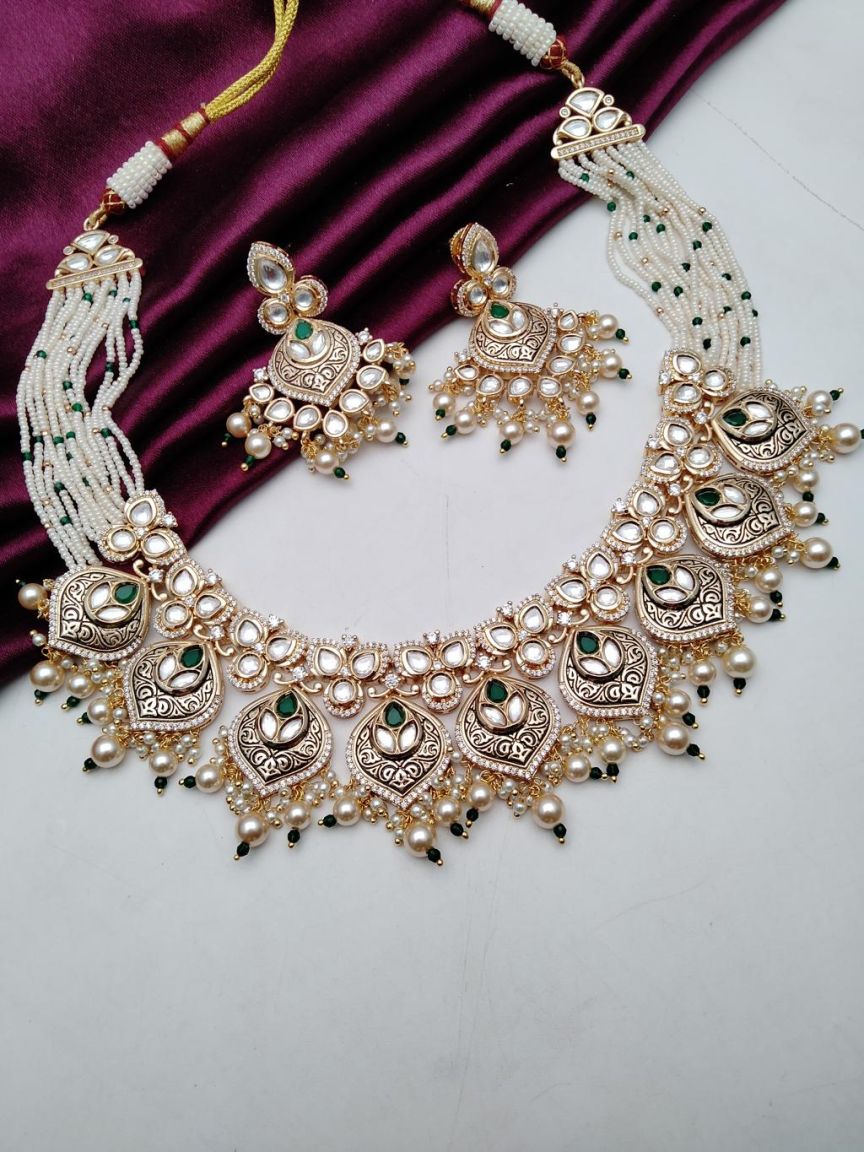 kundan-necklace_set-NSK15753GRGD