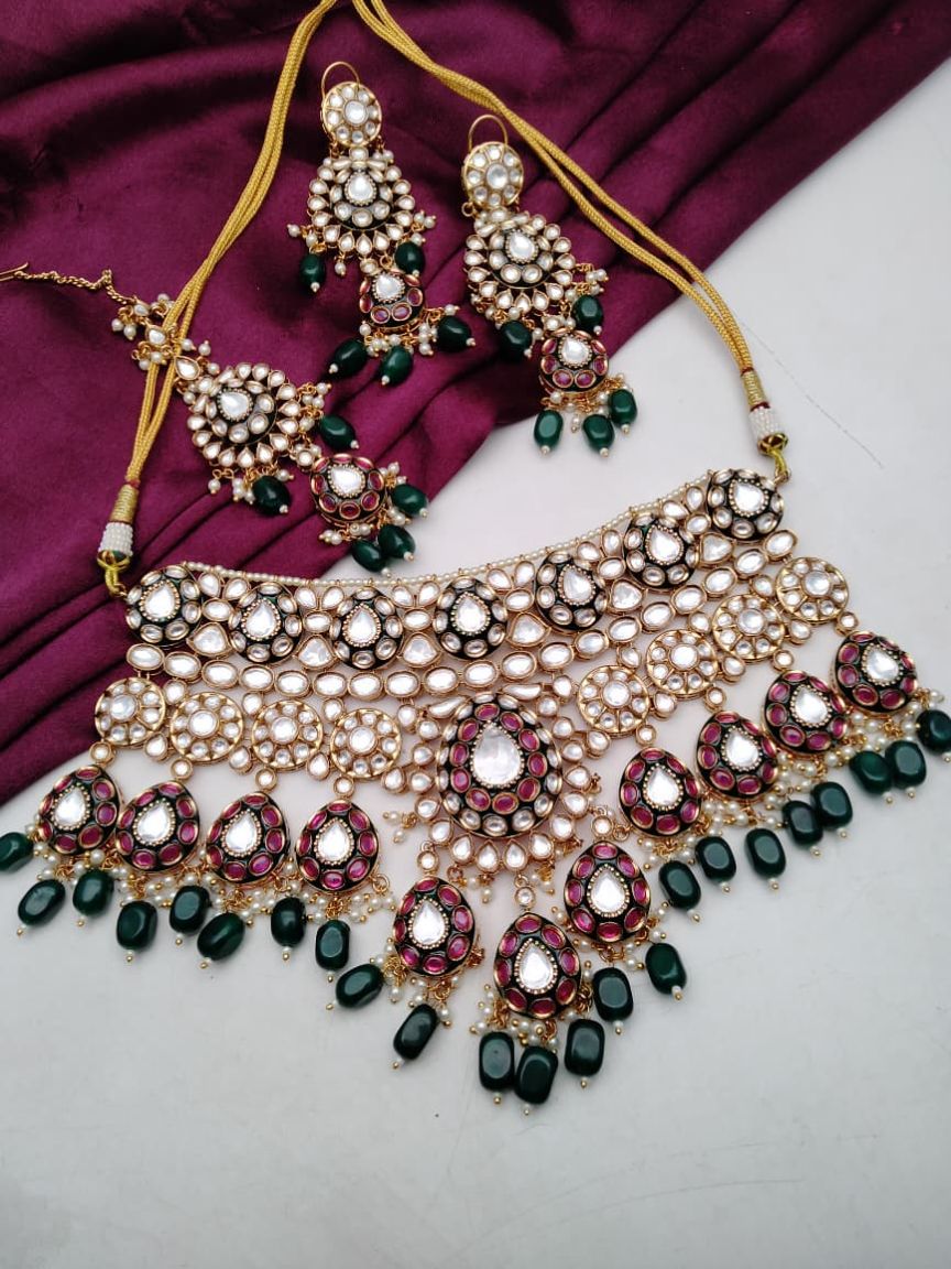 kundan-necklace_set-NSK15776RGRGD