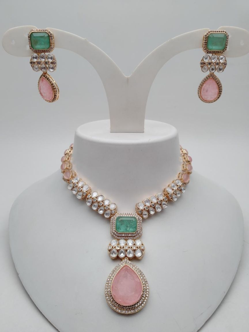 kundan-necklace_set-NSK15785MGPKGD