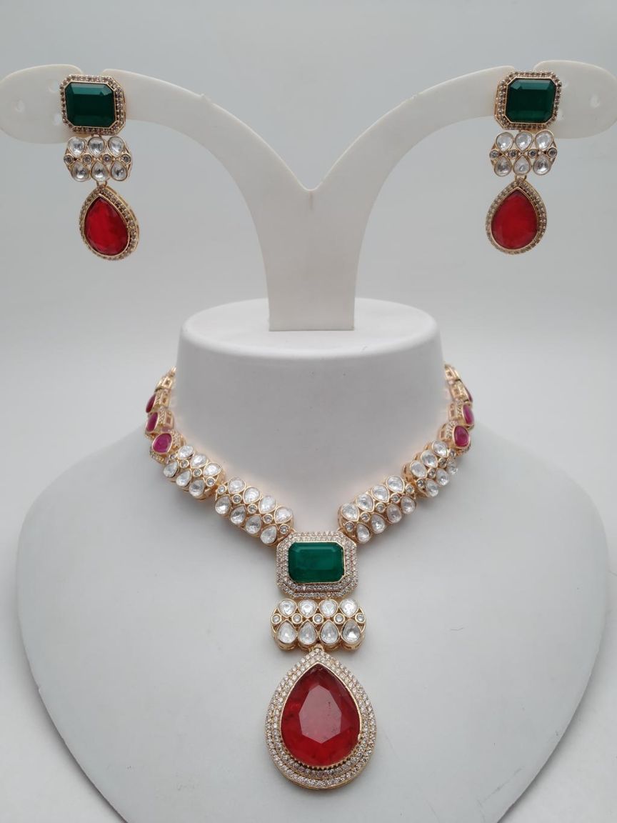 kundan-necklace_set-NSK15785RGRGD