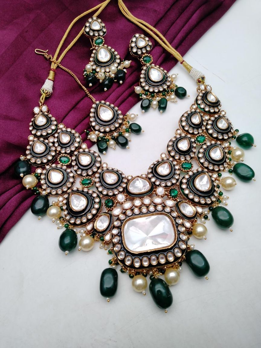 kundan-necklace_set-NSK15839GRGD