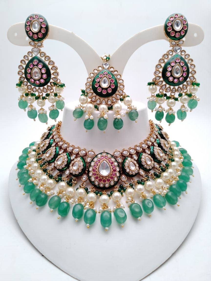 kundan-necklace_set-NSK15850MGRGD