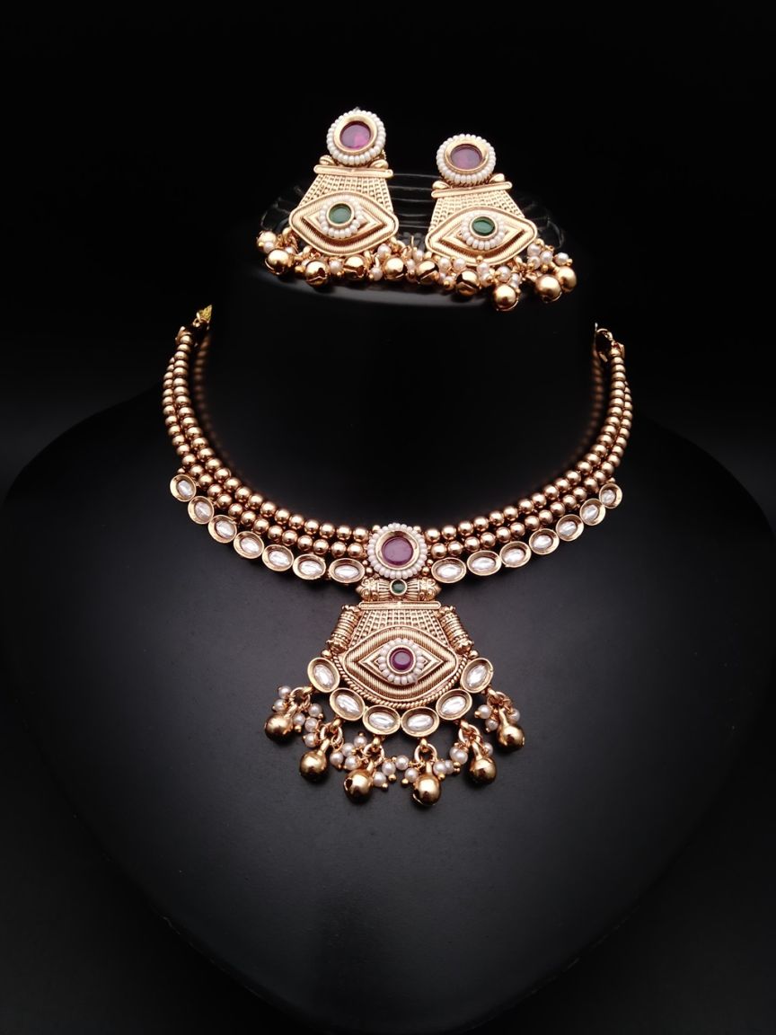 polki-necklace_set-NSP17321RGRRJ