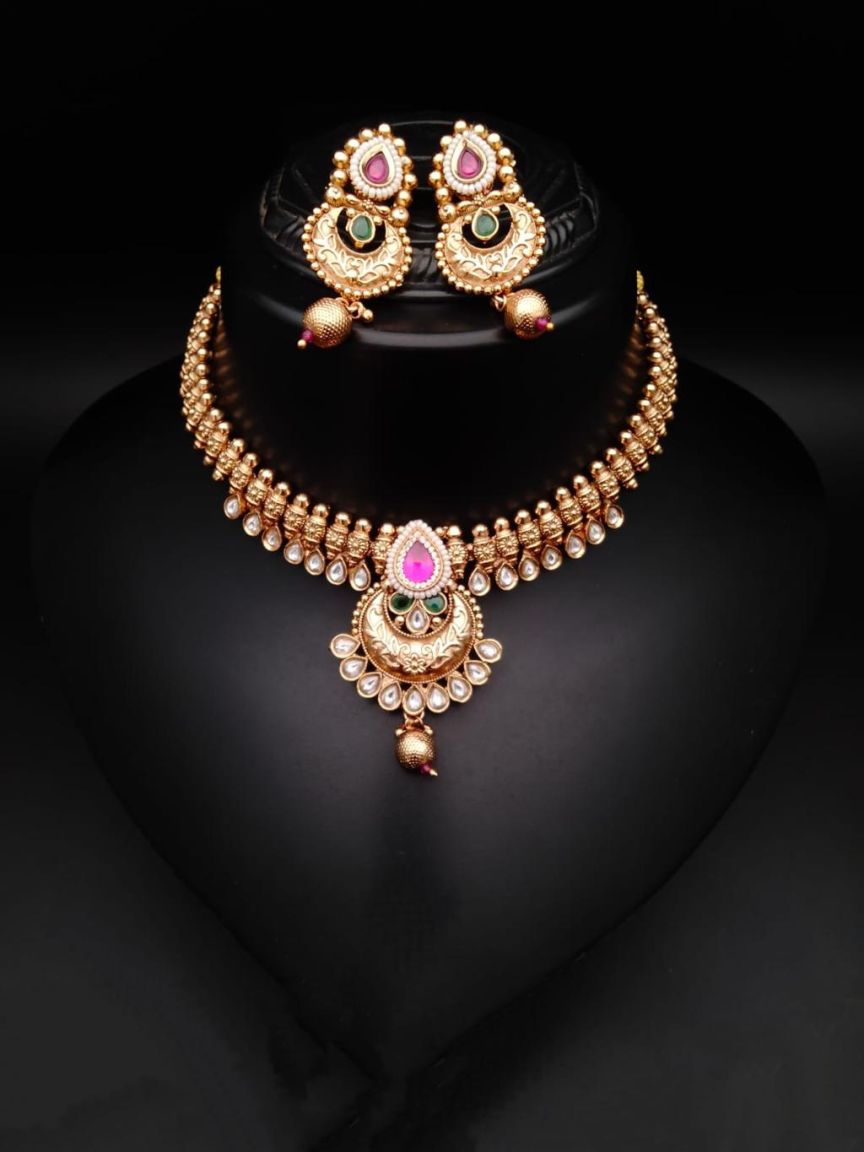 polki-necklace_set-NSP17322RGRRJ