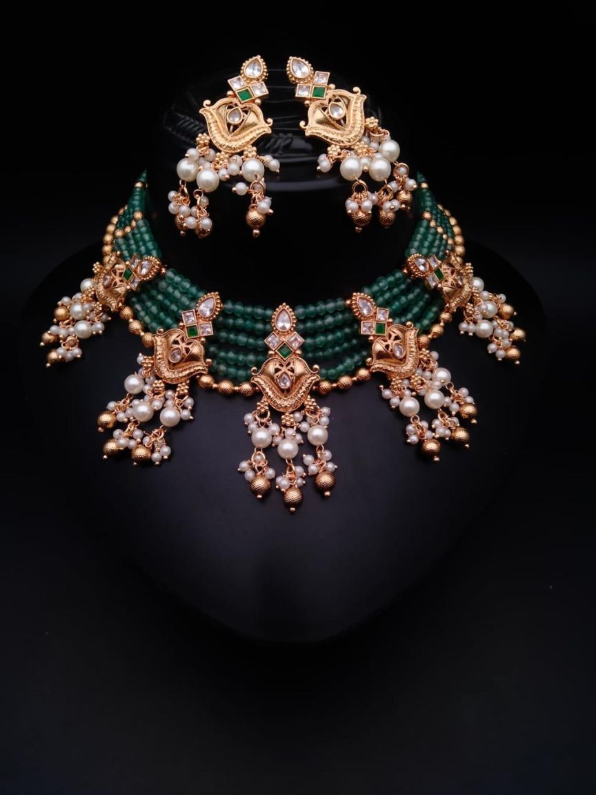 polki-necklace_set-NSP17358GRRJ